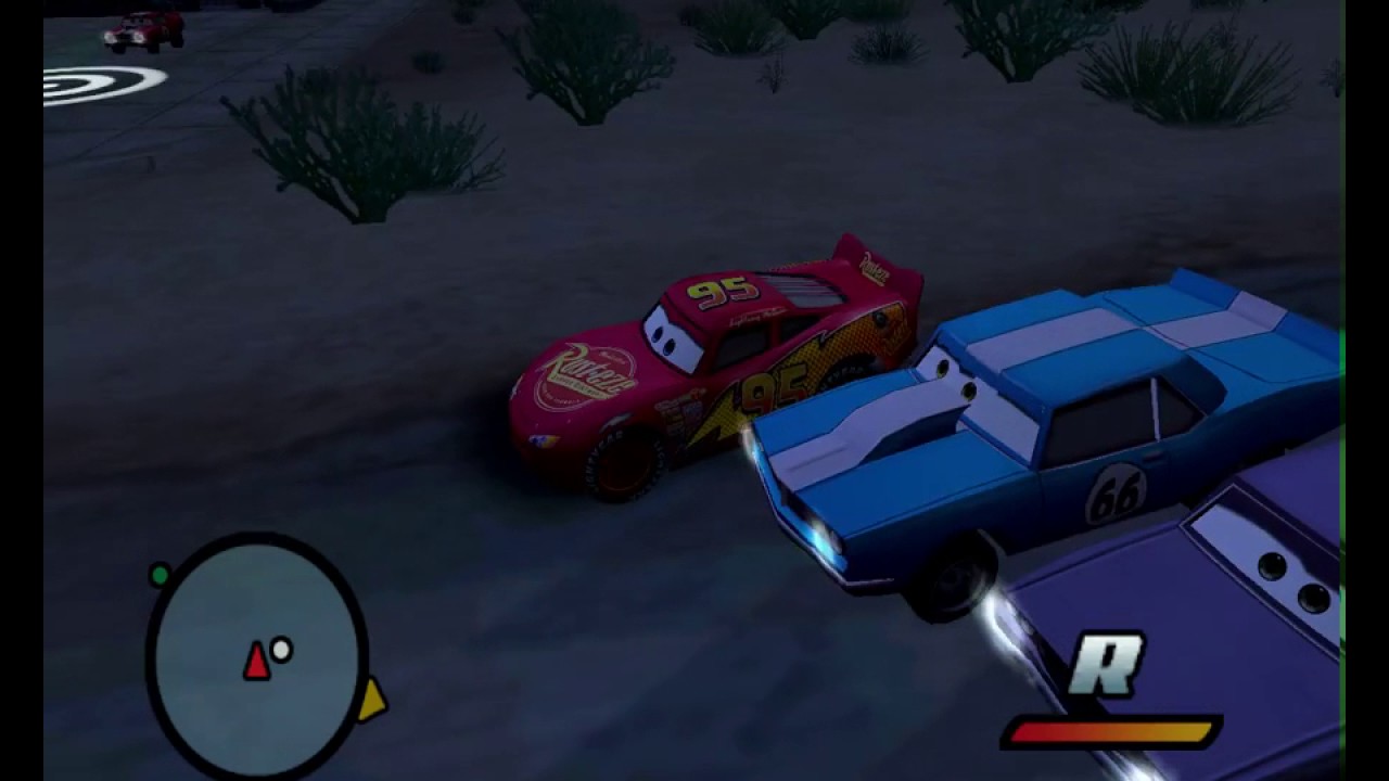 Cars The Video Game Standing with Sonny and Lenny YouTube