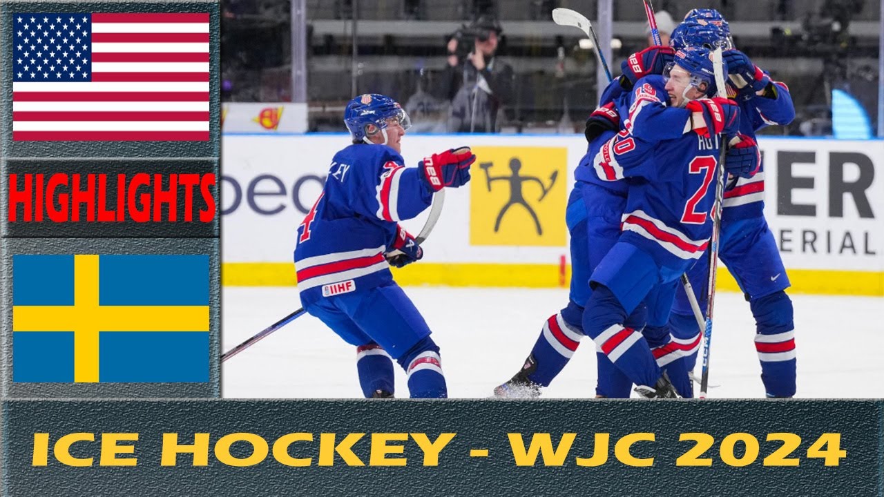 USA U20 vs Sweden U20 Highlights | IIHF World Junior Championship 2024  FINAL | 1.5.2024 - YouTube
