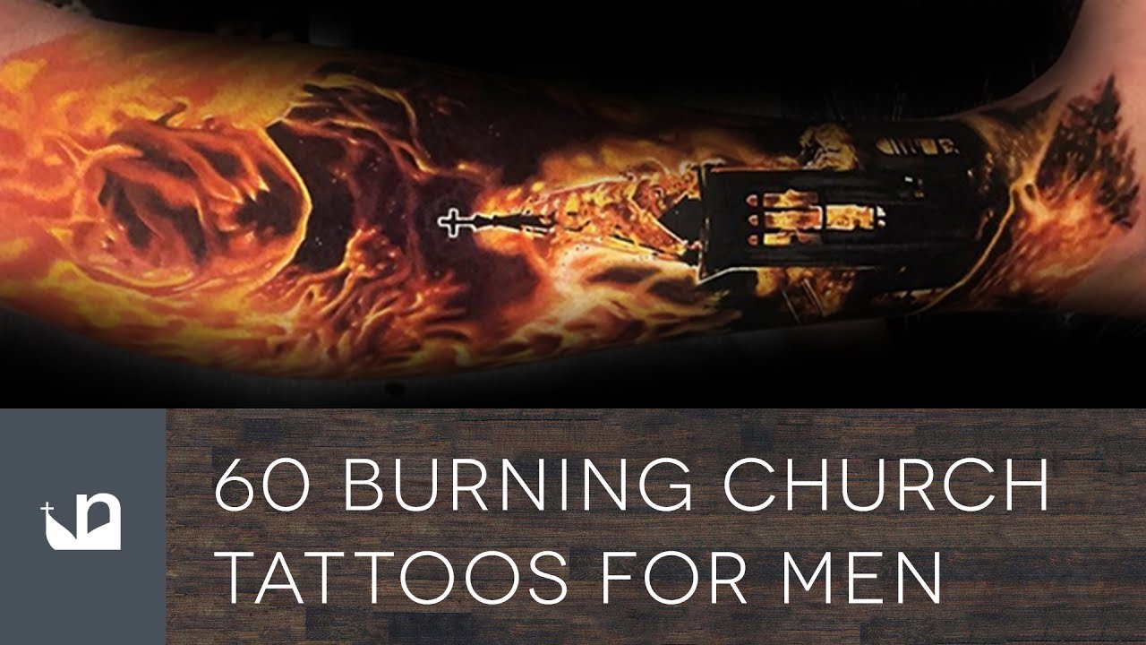 5. Church Burning Sleeve Tattoos - wide 9