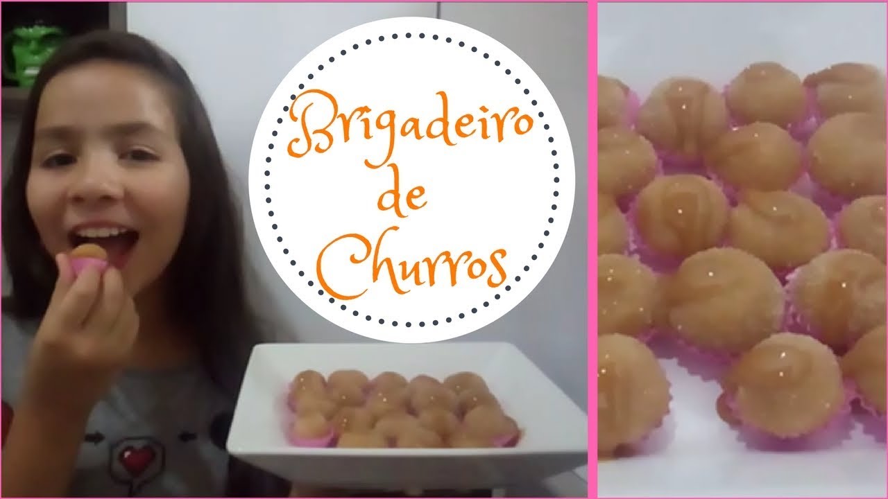 BRIGADEIRO DE CHURROS GOURMET FÁCIL