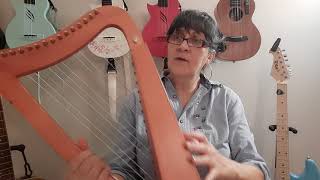 Aklot 15 String Lyre Harp Review/Demo News