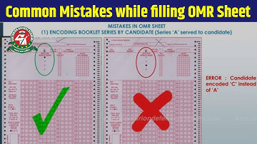 Common Mistakes Done While Filling OMR Sheet - Check Now | Centurion Defence Academy