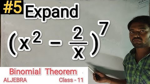 Expand (x^2-2/x)^7|Binomial Theorem|ALJEBRA|Class-11|12th|Maths|Aptitude|Diploma|Competitive Exams