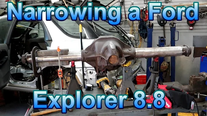 Narrowing a ford 8.8.  Ls swapped WRX #30