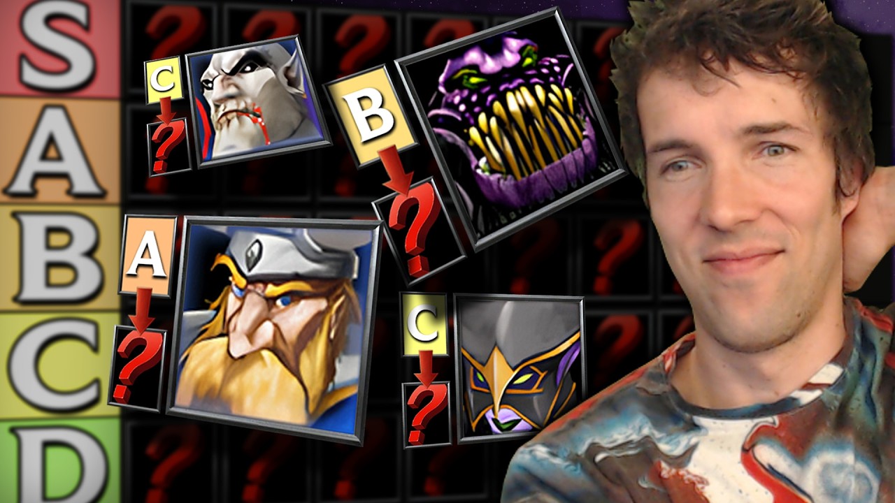 I ranked EVERY WARCRAFT 3 HERO