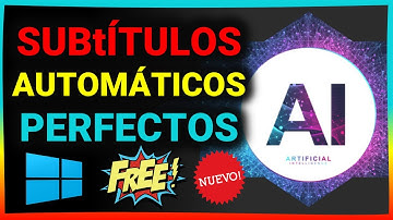 El mejor creador de subtítulos automáticos con Ai. Gratis 😃 Fácil