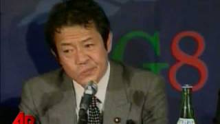 Raw Video: Drunken Japanese Finance Minister?