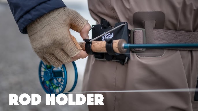 How to Make a Fishing Rod Holder  Fishing Waist Belt Rod Holder