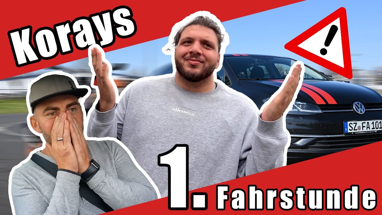 Auto Macht So Ich Mach So Unfall "Ich so... Auto so... Unfall 🤷‍♂️" Erste Fahrstunde | Koray macht