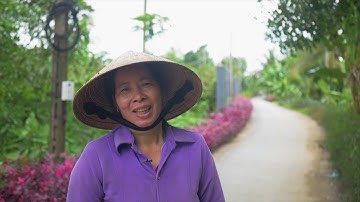 xã Mỹ Hội - huyện Cái Bè, Tuyến đường hoa Sáng - Xanh - Sạch - Đẹp