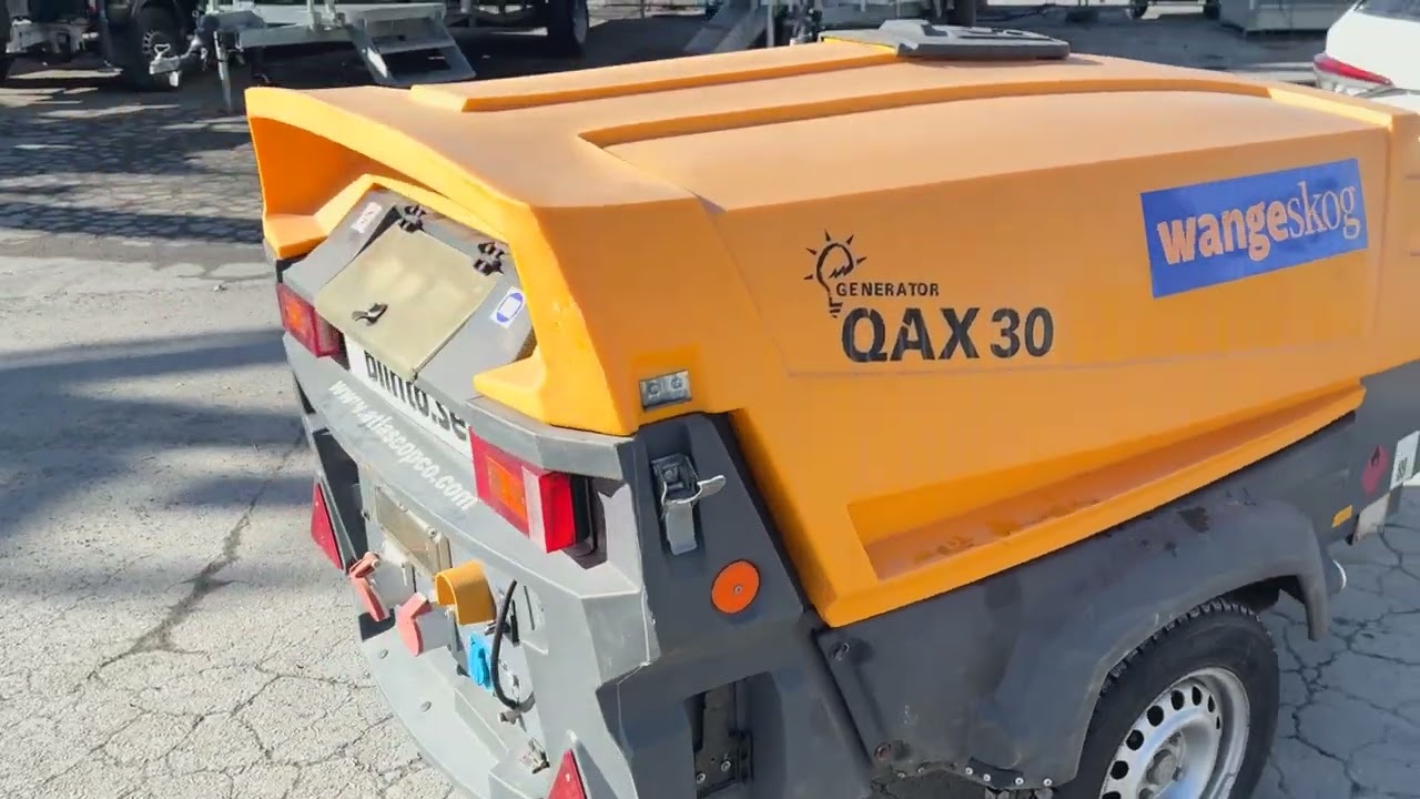 Mobilt elverk ATLAS COPCO QAX30