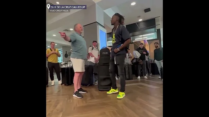 See the moment top prospect Elly De La Cruz finds out about his Reds call up - DayDayNews