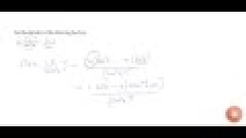 Find derivative of the following functions (it is to be understood that a, b, c, d, p, q, r and ...