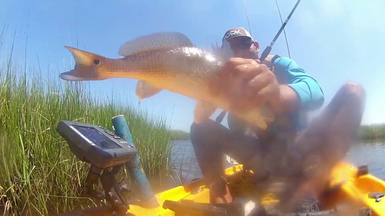 Kayak Fishing Extremely Clear Water Louisiana YouTube