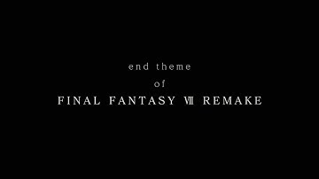 FINAL FANTASY VII REMAKE Theme Song Behind The Scenes video (Closed Captions)