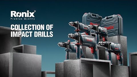 Meet Ronix 2250K #ImpactDrill Strong and Smooth!