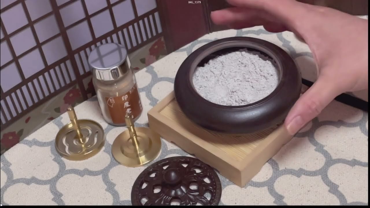 中国時代劇によくあるお香を焚いてみた【少し上達編】