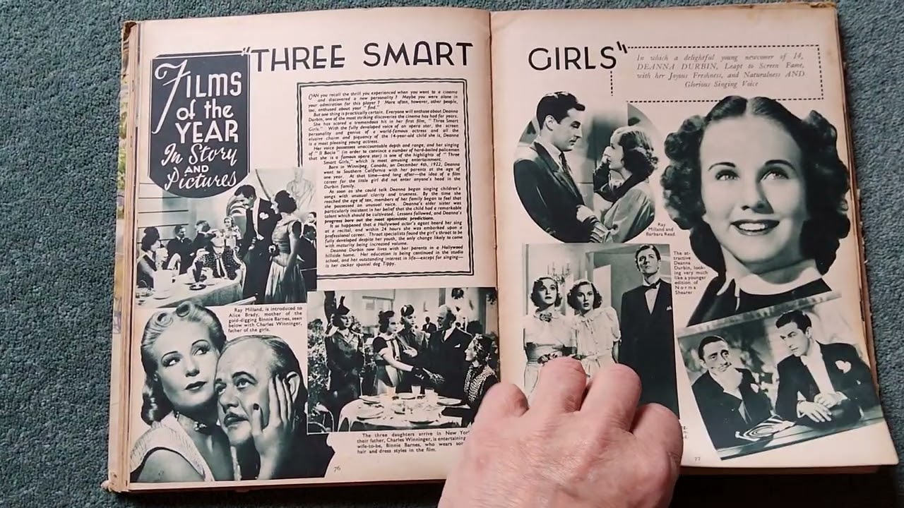 film pictorial annual 1938 stars book