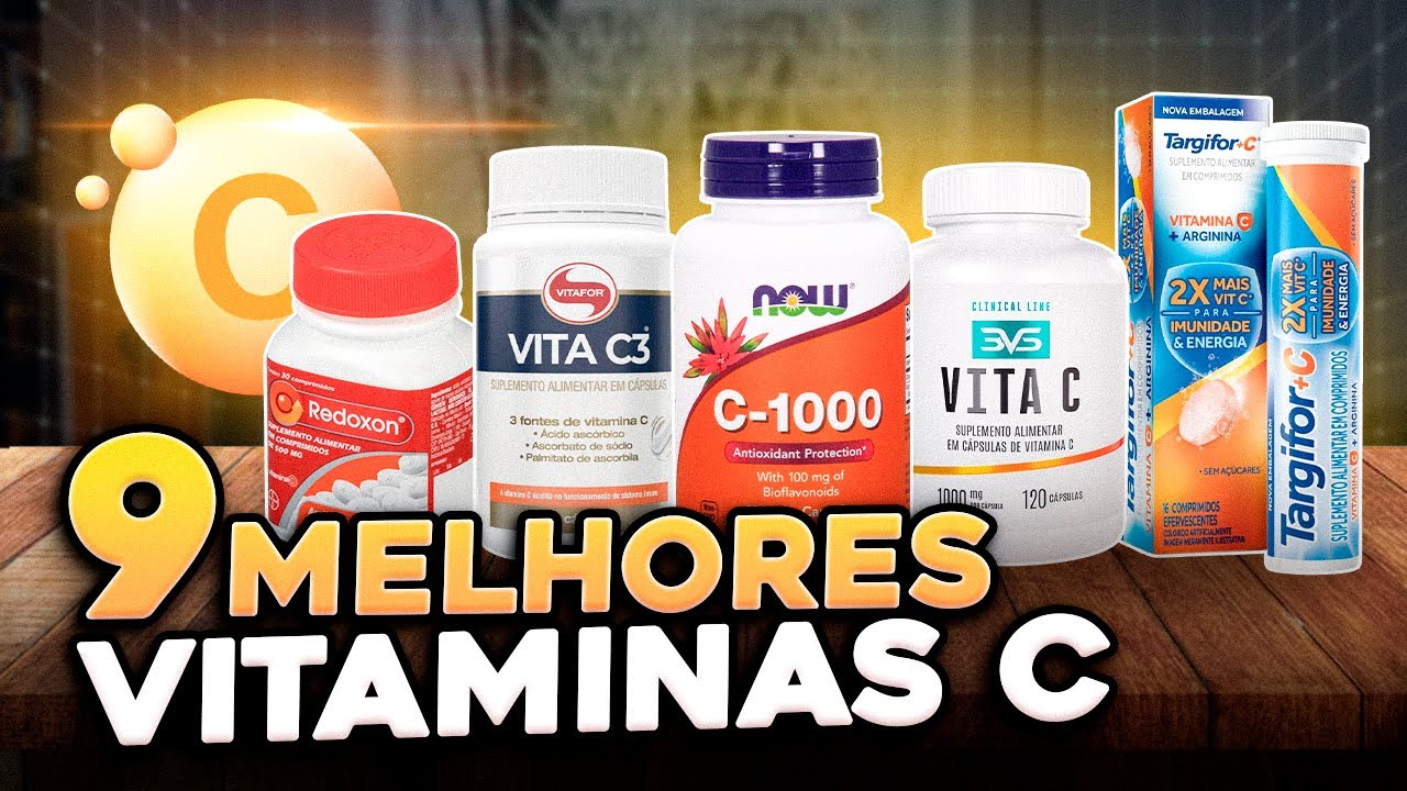 TOP 9 MELHORES VITAMINAS C em 2025 (Confira a Melhor Vitamina C) - YouTube