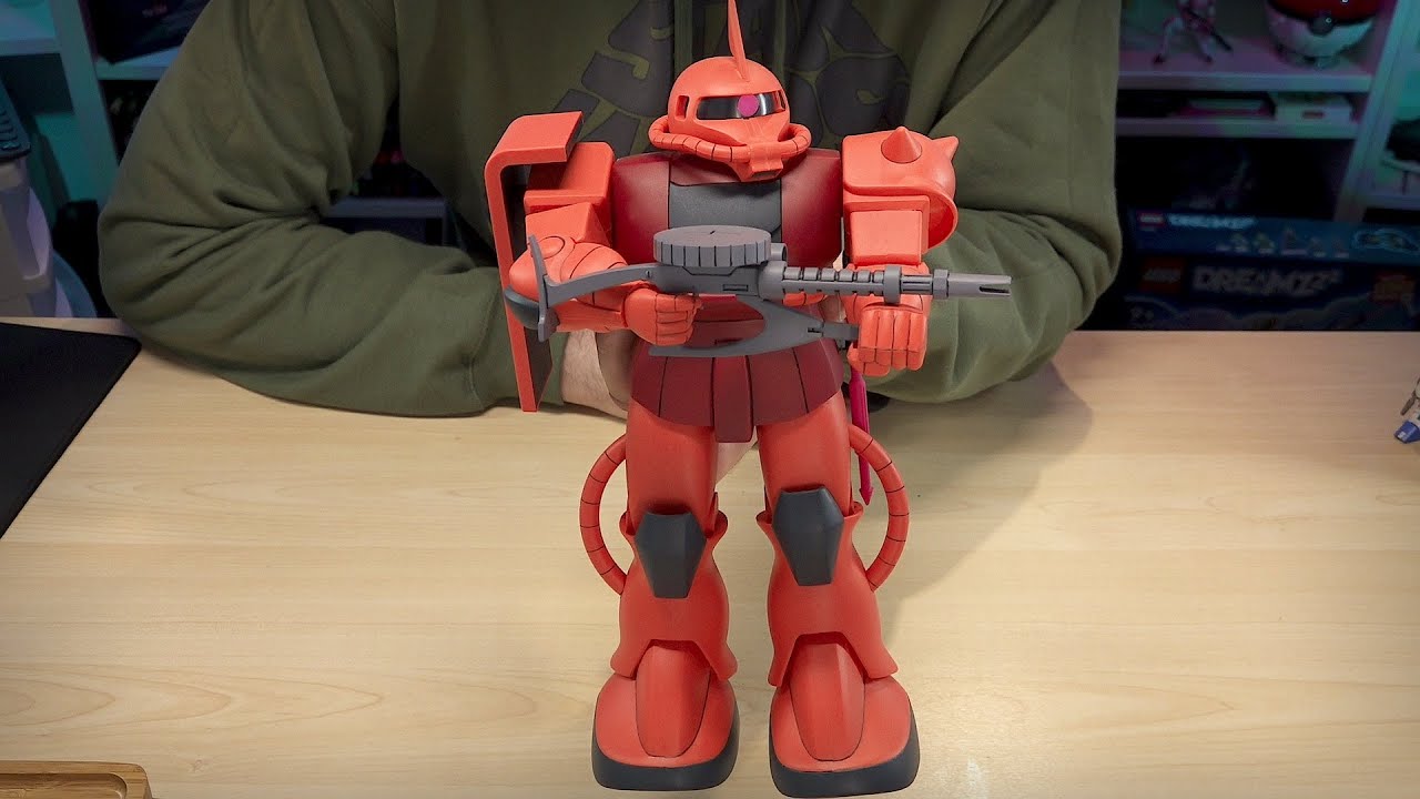 Vintage 1/60 scale Char's Zaku II from 1980! Not a PG, and yep the