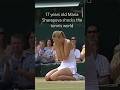 The day Sharapova stunned Serena at Wimbledon 🎾 #serena #sharapova #wimbledon #grandslam