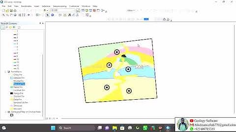 How to make complete Geological Map of an Area using Arc Map GIS (Part 6).