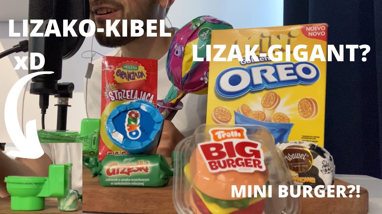 TESTUJĘ BAAAARDZO DZIWNE SŁODYCZE 🧐😆 | MUKBANG, TASTE TEST | ASMR po polsku