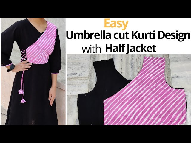 Aliya Cut Umbrella Style Kurti Design Cutting And Stitching/ Readymade  Style Kurti Cutting Stitching - YouTube