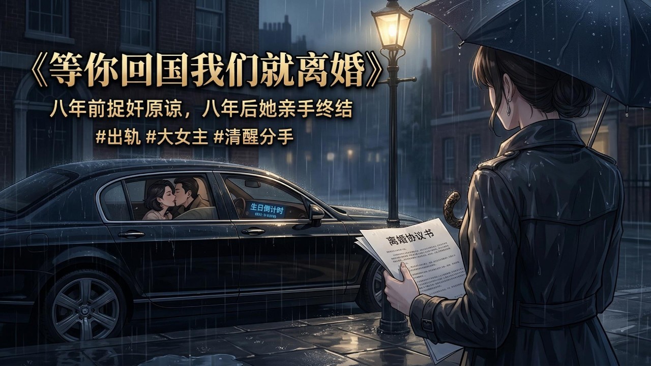 婚礼前夜捉奸她选择原谅，八年后她一句话终结婚姻！