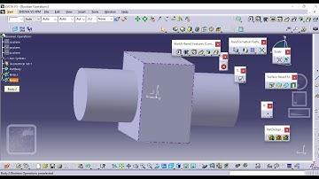 #CATIA#CATIAV5R21#DESIGN#Boolean#Operations#Cad#cam#software#tech#technical#core#youtube##PARTDESIGN