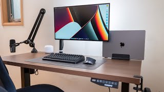 My Minimal MacBook Pro Desk Setup (2022) by Peace Gates 22,229 views 1 year ago 9 minutes, 41 seconds