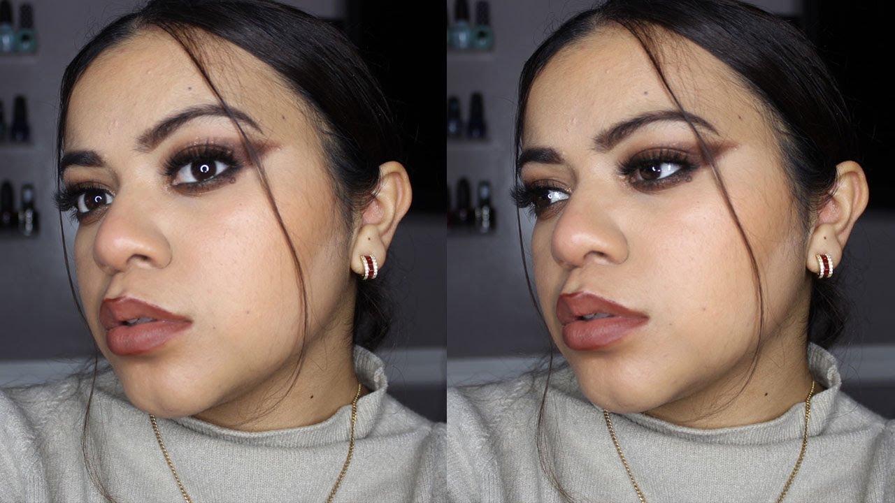 Copper-toned smokey eye | makeup tutorial