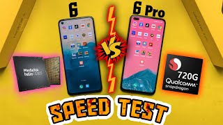 Realme 6 vs Realme 6 Pro {G90T vs SD720G} Speed Test - Shocking Results 😱