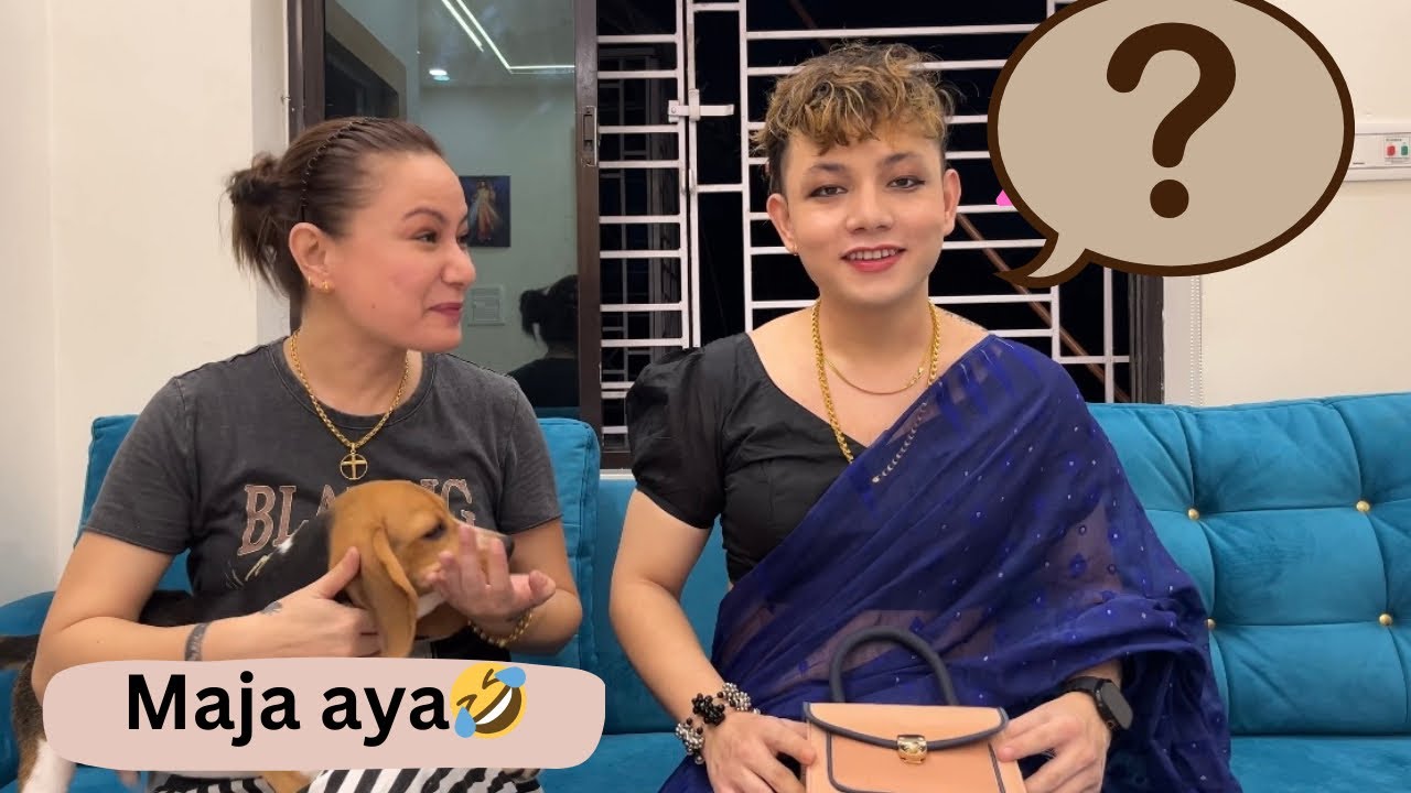 My mom made me a girl || mummy ne mujhe ladki bana deya🤣