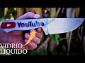 HACIENDO un MANGO de CUCHILLO con VIDRIO LIQUIDO