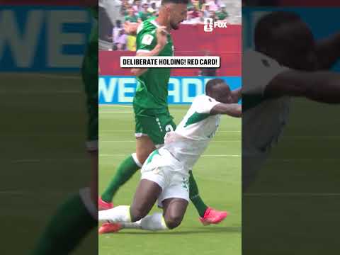 A RED CARD FOR IRAQ 🟥
