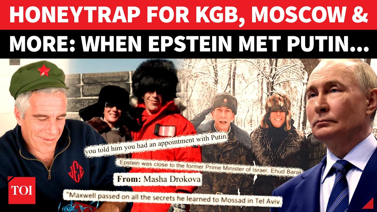 Epstein Met PUTIN, Was Russian Leader's 'Wealth Manager & Ran KGB Op' | SHOCKING Reveal In DOJ Dump