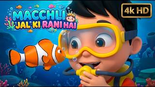 Machli Jal Ki Rani Hai 🐠 मछली जल की रानी है | Best Hindi Nursery Rhyme | Cute Fun Rhymes Collection screenshot 1