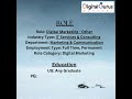 &quot;Hiring Alert! 🚀 Digital Marketing Executive | Walk-in Interviews | Hyderabad 📢&quot;