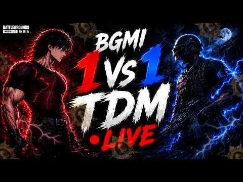 1v1 TDM LIVE IN BGMI | FASTEST 5 FINGER PLAYER🔥 | GODLYY GAMING