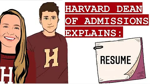 Law School Resume | Harvard Dean for Admissions Explains