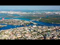 02.10.2021. Подольско-Воскресенский мост. Podilsko-Voskresensky bridge. Kyiv. 4K