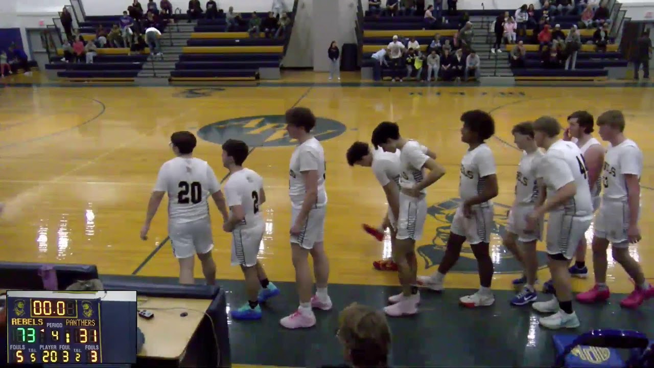 1-16-2026 Boys Varsity Basketball APW Rebels vs. Port Byron Panthers
