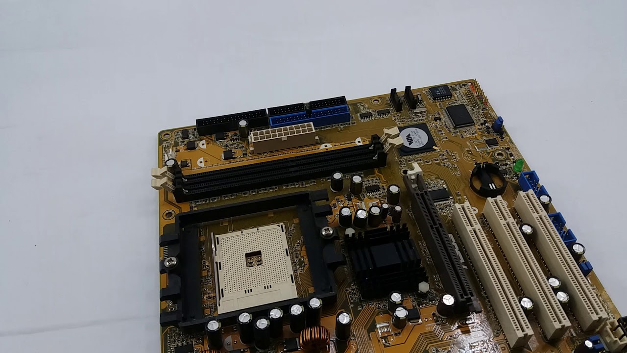 Placa Mãe Asus K8VMX DDR1 AGP Soquete 754 YouTube