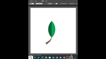 How to make leaf by illustrator.#,shorts#Leaf making to easy way. Drawing vedio.