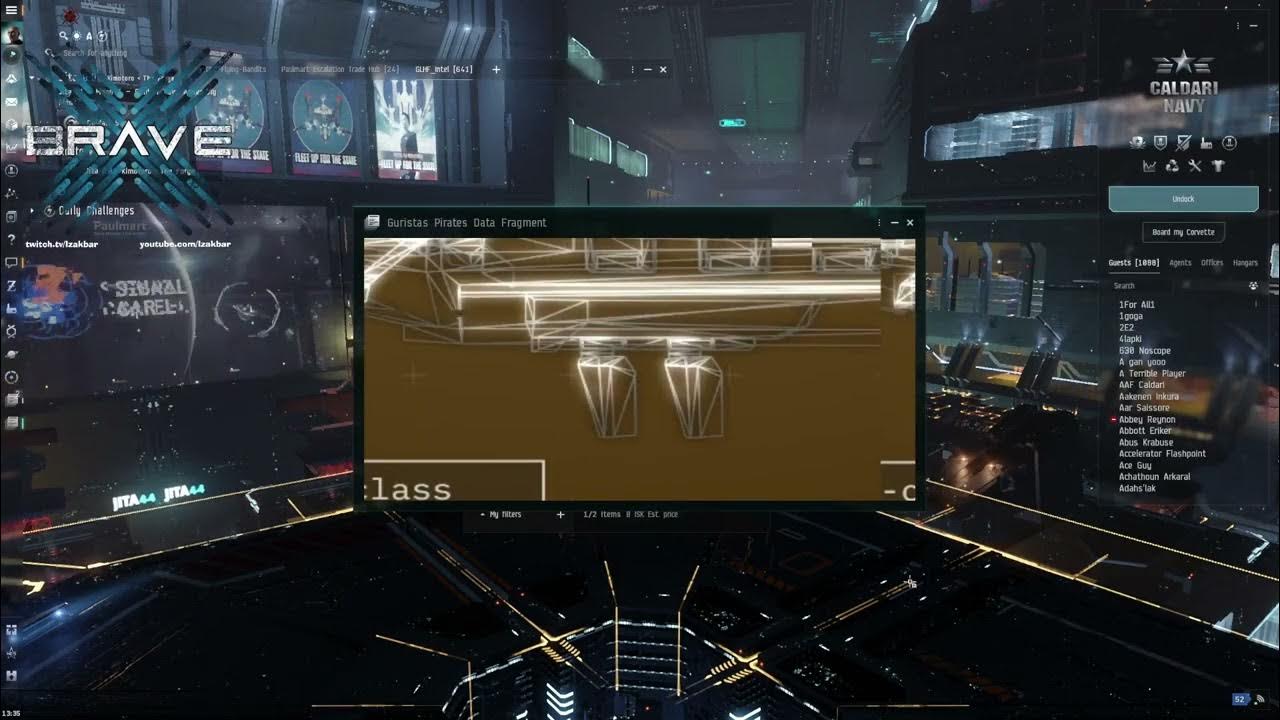 EVE Online How to decode and download Guristas Data Fragment video