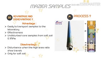 Disturbed and undisturbed samples (Soil Mechanics) - BPD 14402