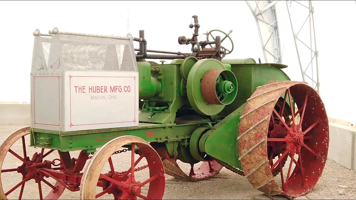 Hardest To Find Huber Tractor! 1916 Huber 15-30 Tr...