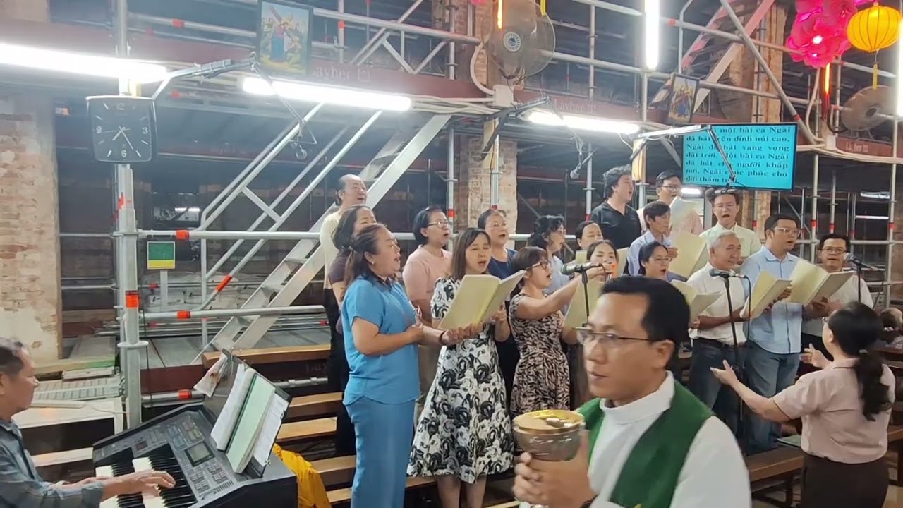 Bài Ca Trên Núi (Lm Nguyễn Duy) - Ca Đoàn Mẹ Lên Trời Giáo Xứ Gia Định. 