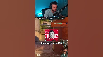 Why You Should Buy Sheriff On The 1st Round 😮 #valorant #shorts